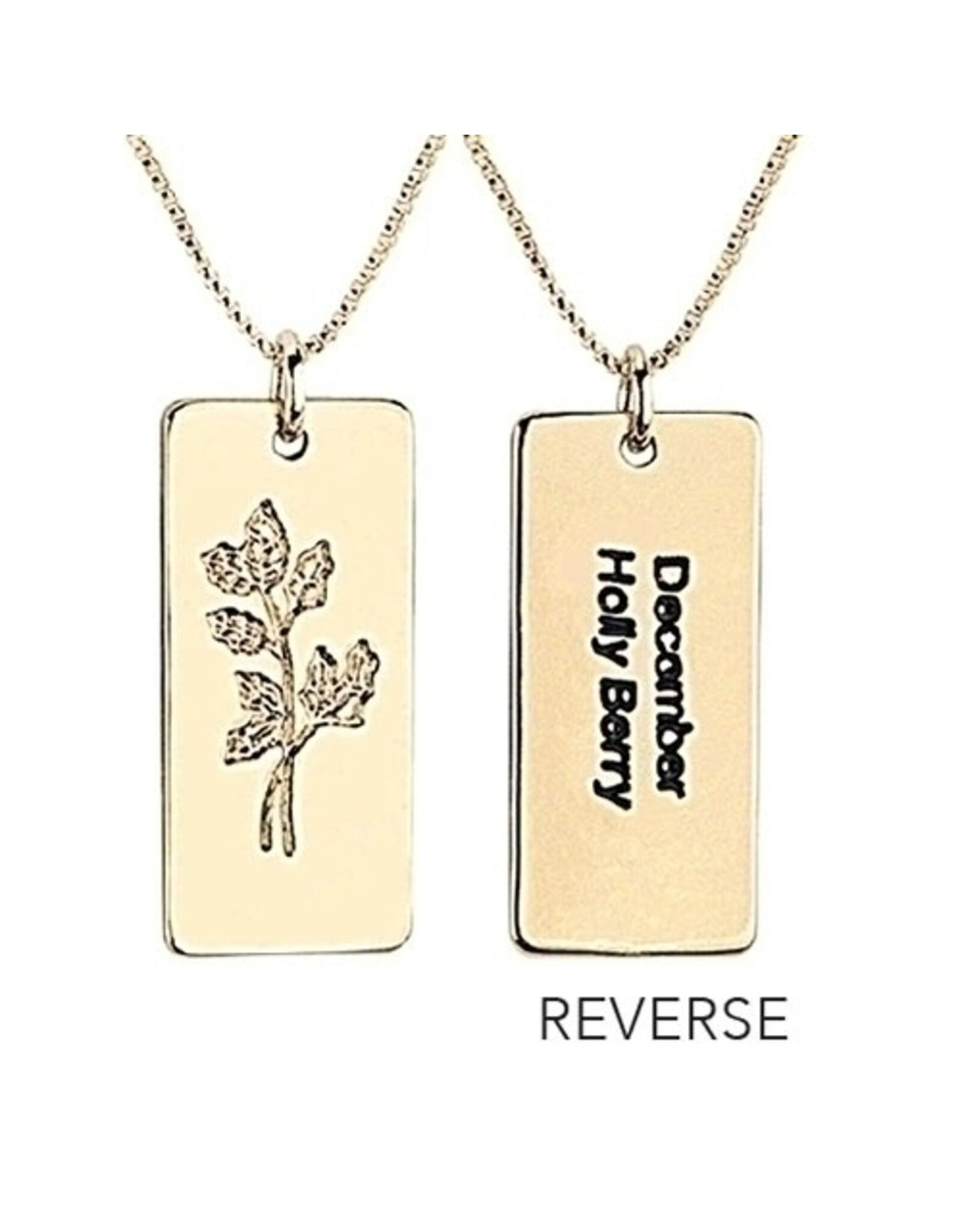 Birth Flower Necklace