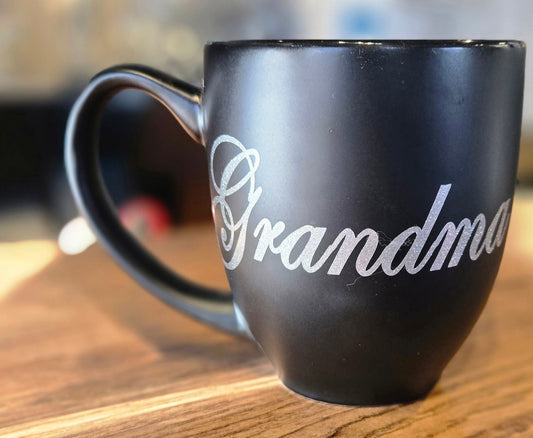 Grandma Black Mug