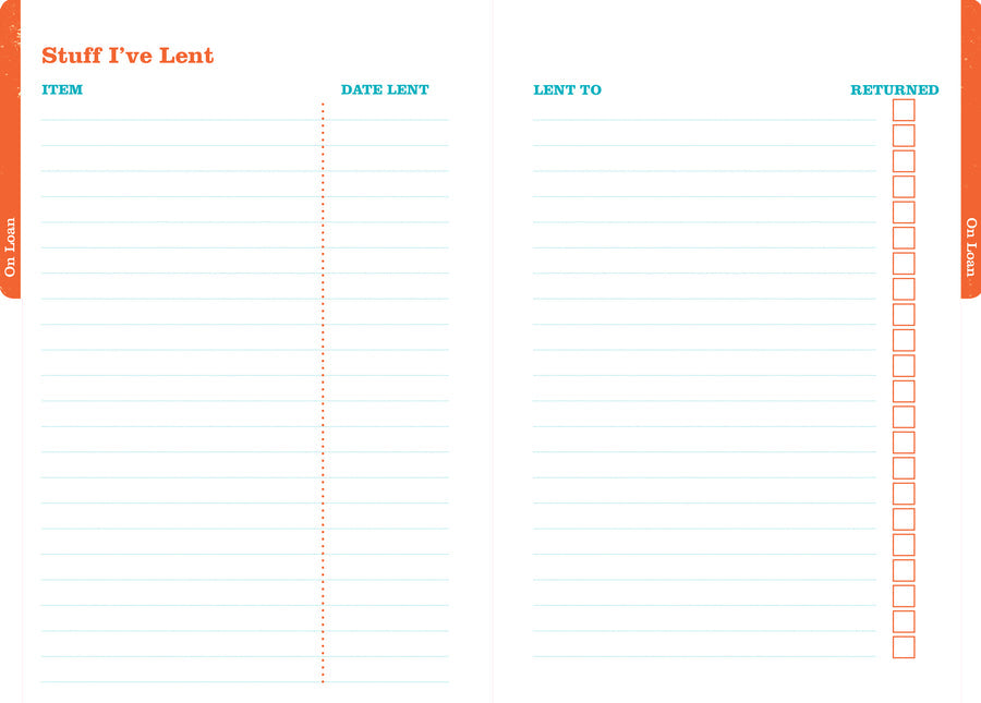 Can't Remember Journal