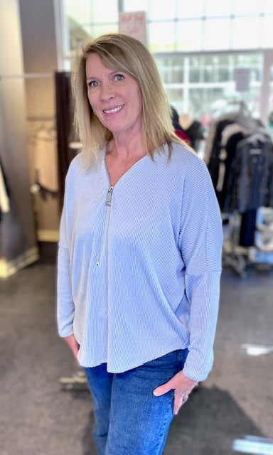 Ariella Zip Top