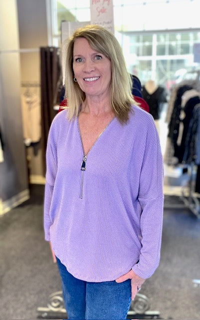 Ariella Zip Top