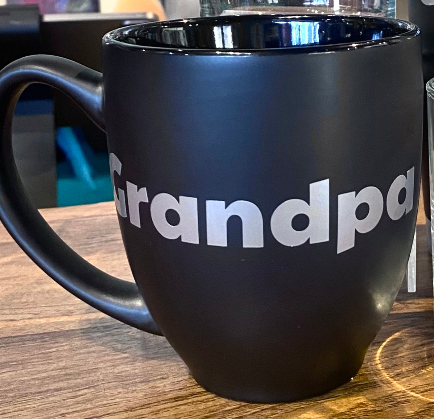 Grandpa Black Mug