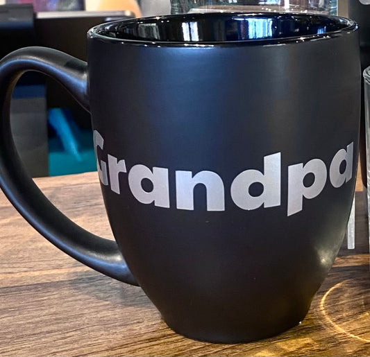 Grandpa Black Mug