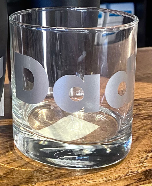 Grandpa Rocks Glass